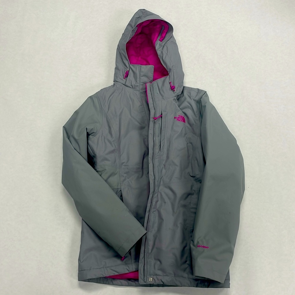 Women’s North Face Insulated Jacket with Zip-Off Hood